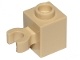 Brick, Modified 1 x 1 with Open O Clip &#40;Vertical Grip&#41; - Hollow Stud (60475b / 6136390)