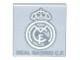 Tile 2 x 2 with Groove with Silver Real Madrid Logo and &#39;REAL MADRID C.F.&#39; Pattern