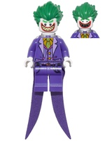 The Joker - Long Coattails, Smile with Pointed Teeth Grin, Neck Bracket (sh353)