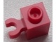 Brick, Modified 1 x 1 with Clip Vertical (open O clip) - Hollow Stud (60475b / 6115324)
