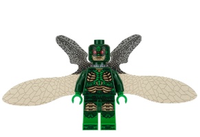 Parademon - Dark Green, Extended Wings (sh439)