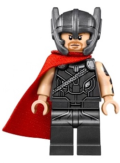 Thor - Red Cape, Helmet