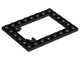 Plate, Modified 6 x 8 Trap Door Frame Horizontal (Long Pin Holders) (92107 / 4595707,6057902)