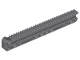 Technic, Gear Rack 1 x 14 x 2 with Axle and Pin Holes &#40;fits housing 18940&#41;