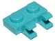 Plate, Modified 1 x 2 with Clips Horizontal &#40;thick open O clips&#41;