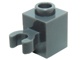 Brick, Modified 1 x 1 with Clip Vertical (open O clip) - Hollow Stud (60475b / 4580437)