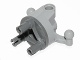 Technic, Steering Axle with 2 Pin Holes and 2 Ball Joint Arms with Dark Bluish Gray Wheel Hub &#40;11949 / 92909&#41;