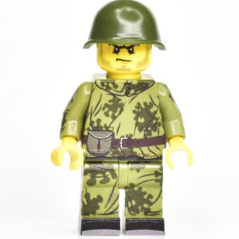 Советский лего солдат камуфляж "летняя Амеба" Подсумки для ППШ/LEGO армия