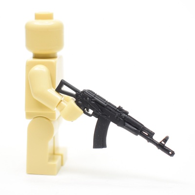 GA001 Советский автомат складной приклад. Для фигурок ЛЕГО
