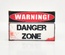 Tile, 2 x 3 с изображением Warning Danger Zone