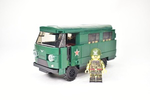 УАЗ-452 "Буханка" из деталей LEGO