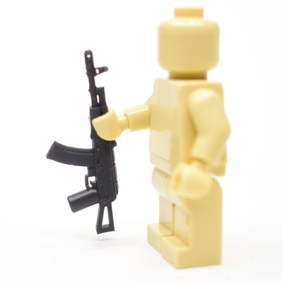 GA001 Советский автомат складной приклад. Для фигурок ЛЕГО