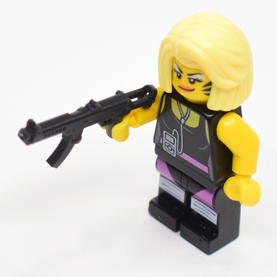 Пистолет-пулемет Судаева ППС 43, разложенный приклад. Для фигурок лего