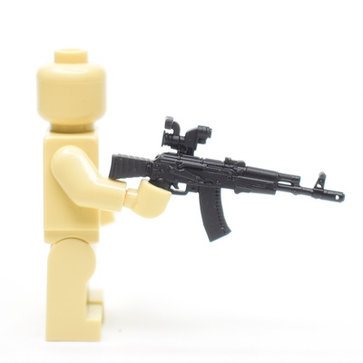 GA003 Советский автомат с прицелом ПГО-7В. для фигурок ЛЕГО