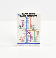 Tile 2 x 3 с изображением плакат "Карта метро Санкт-Петербурга"