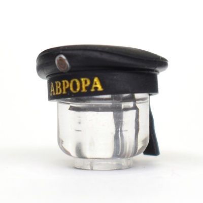 Бескозырка ВМФ Аврора с кокардой РИА. для лего фигурок