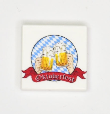 Tile, 2 x 2 С принтом "Octoberfest"