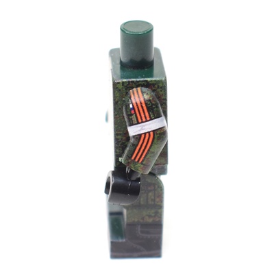 DF006 Российский Солдат в летней полевой форме цифра. Ленты на руках. только тело и ноги. Совместим с лего.