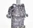 Солдат в американском камуфляже ACU тело+ноги 3-сторонний принт на руках