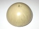 Cylinder Hemisphere 11 x 11, Studs on Top with Marbled Tan Pattern (99199pb02)