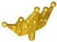 Minifig, Crown Tiara, 5 Points, Rounded Ends (33322 / 4548106,4656153)