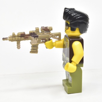 Штурмовая винтовка HK416 бежевый камуфляж