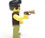 Пистолет Glock с лазерным целеуказателем. бежевый камуфляж