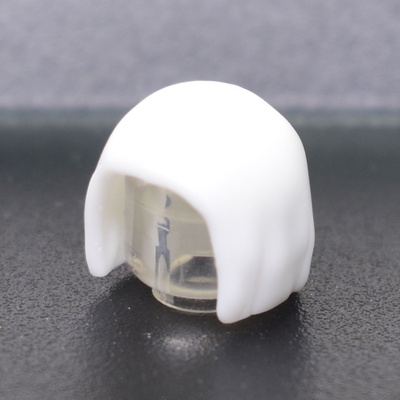 Капюшон белый. для лего фигурок