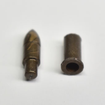Снаряд разборный (размер 22 мм) цвет бронзовый