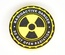 Tile 2 x 2 round с изображением "Radioactive danger"