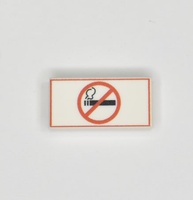 Tile 1x2 с изображением "Табличка Не курить"