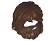 Minifigure, Hair Beard and Mouth Hole (87999 / 6196106)