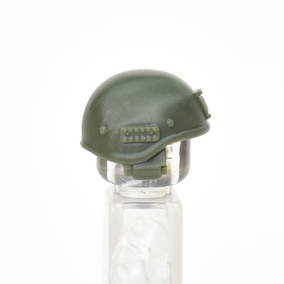 Шлем 6Б47 "Ратник" с наушниками темно-зеленый. Для лего фигурок. G Brick Design