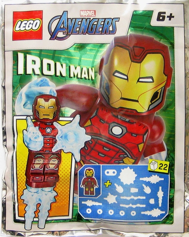 LEGO 242210 Iron Man foil pack #2