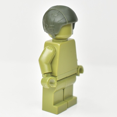 Шлем Сфера для минифигурок лего. Темно-зеленый