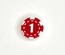 Tile round 1 x 1 с изображением "фишка для покера 1"