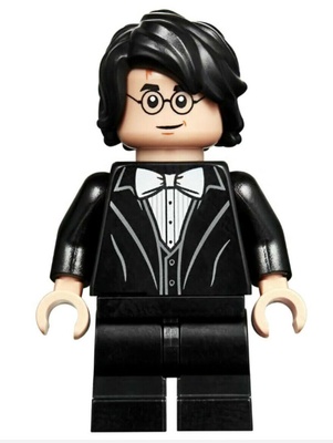Harry Potter, Black Suit, White Bow Tie