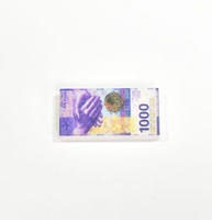 Tile 1 x 2 with Groove с изображением "Швейцарский франк 1000"