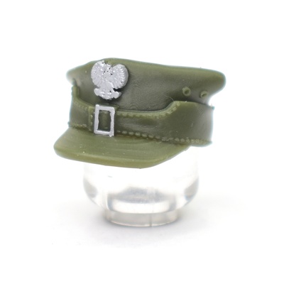 Рогатывка польская армии Людовой, орел обр 1918-39 Раскрашенная кокарда. Для фигурок ЛЕГО.