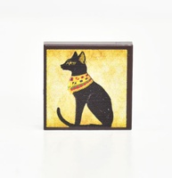 Tile, 2 x 2 с принтом картины  "Египетская кошка"