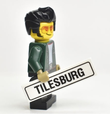 Tile 1x4 с изображением "TILESBURG"