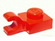 Plate, Modified 1 x 1 with Clip Horizontal (thick open O clip) (61252 / 4524644)