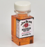 Бутылка из деталей "JB" с принтом на трех сторонах