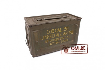 Ящик с патронами 50 калибр времен WWII
