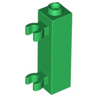 Brick, Modified 1 x 1 x 3 with 2 Clips Vertical - Hollow Stud