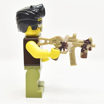 Пистолет-пулемет HK UMP 45 бежевый камуфляж