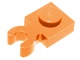 Plate, Modified 1 x 1 with Clip Vertical - Type 4 (thick open O clip) (4085d / 4587052,6055326)