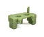 Разгрузочный пояс для лего фигурок под напашник. "Пулеметчик". зеленый. G Brick Design