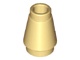Cone 1 x 1 with Top Groove (4589b / 4529237)