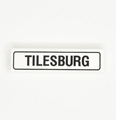 Tile 1x4 с изображением "TILESBURG"